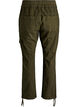 Loose cargo trousers in cotton, Green, Packshot image number 1