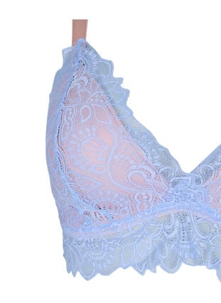 Bralette with lace and soft padding, Serenity, Packshot image number 2