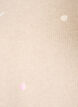 Knitted blouse with small embroidered motifs, Beige, Packshot image number 2