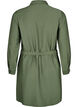 Shirt dress with tie belt and long sleeves, Green, Packshot image number 1