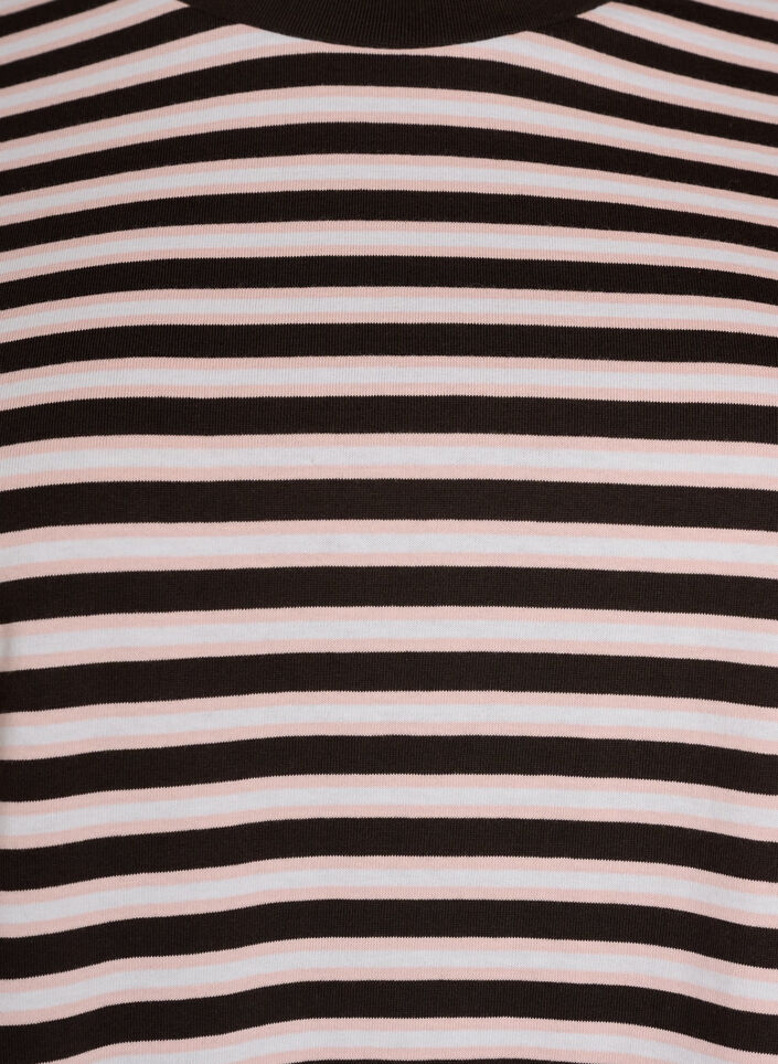 Basic t-shirt with long sleeves, Pink, Packshot image number 2