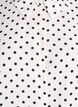 Shirt with dotted pattern and 3/4 sleeves, White, Packshot image number 2