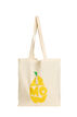 Tote bag with print, Yellow, Packshot image number 0