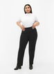 Stretchy pants in viscose, Black, Model image number 0