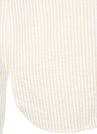 Striped shirt with chest pockets, Natrual/S. Stripe, Packshot image number 3