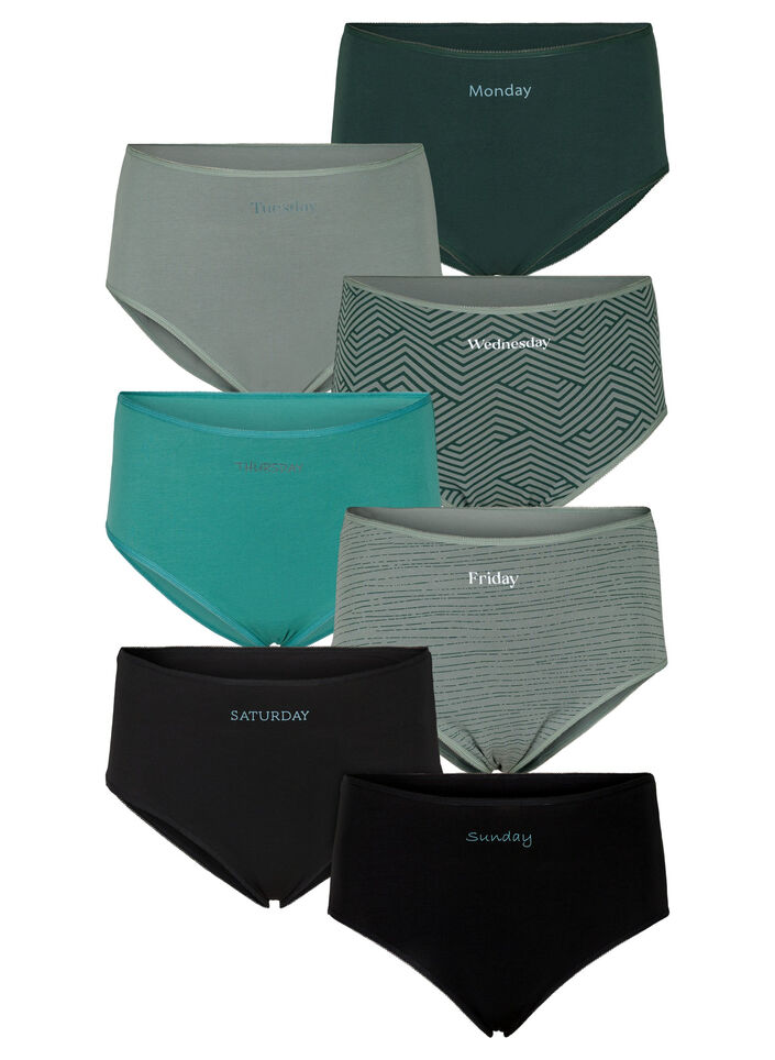 7-pack hipster with regular waist, Scarab Multi Pack, Packshot image number 0