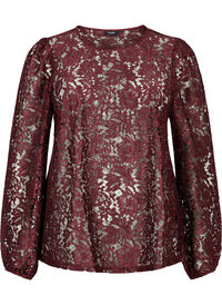 FLASH - Long sleeve lace blouse