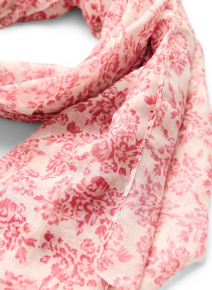Long scarf with floral pattern, , Packshot image number 1