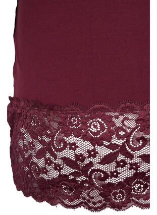 3/4-sleeved cotton blouse with lace, Port Royal, Packshot image number 3