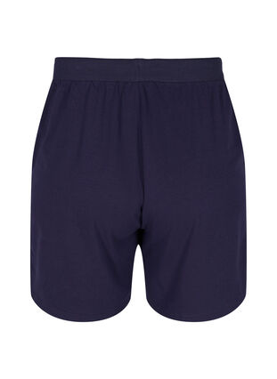 Cotton shorts with pockets, Night Sky Solid, Packshot image number 1