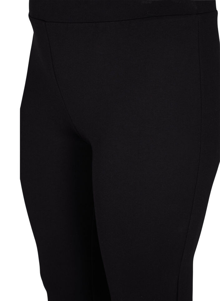 Leggings with zips, Black, Packshot image number 2