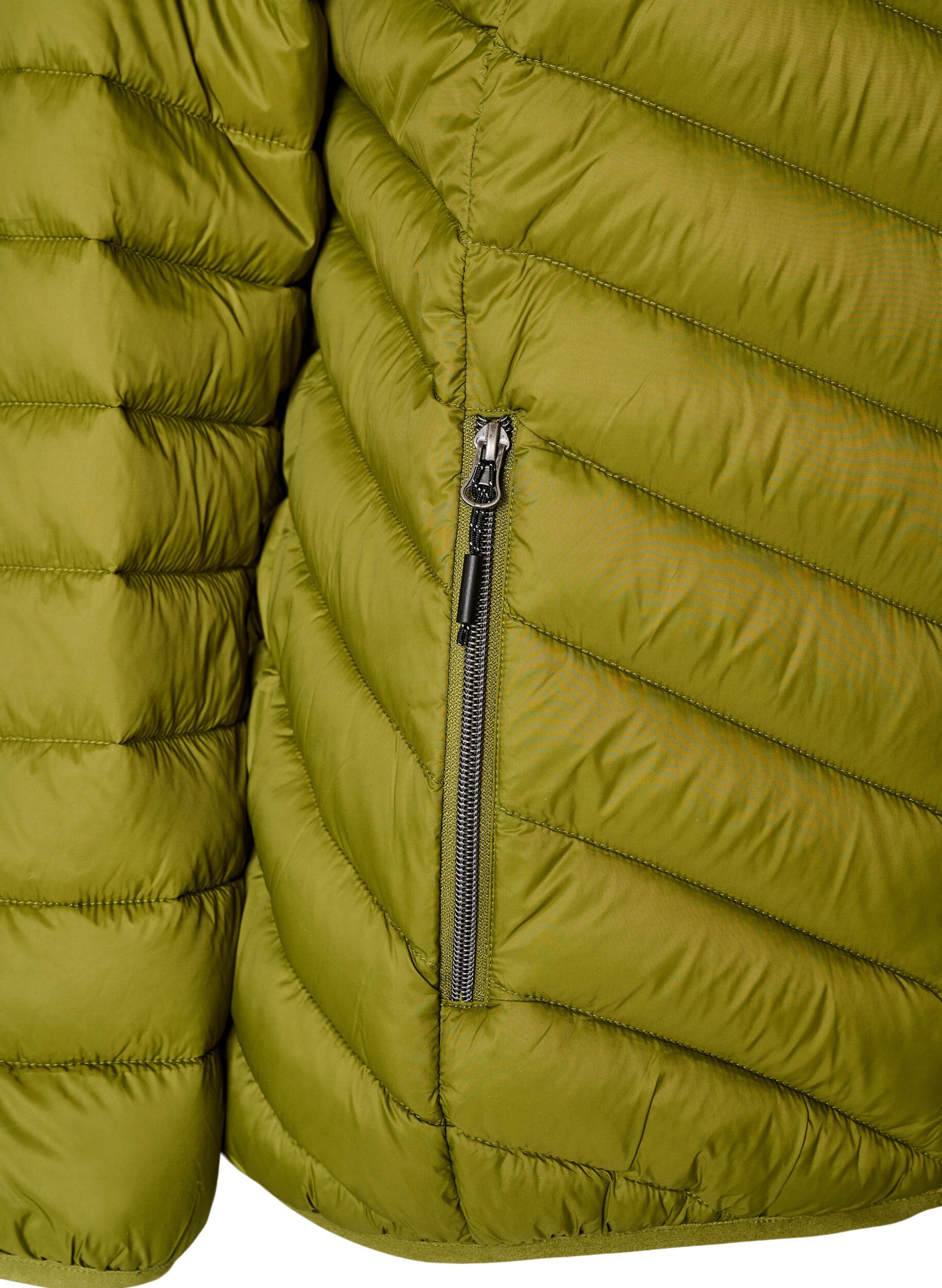 ZizzifashionLightweight hooded jacket, Green, Packshot image number 3