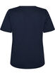 T-shirt with motif, Blue, Packshot image number 1