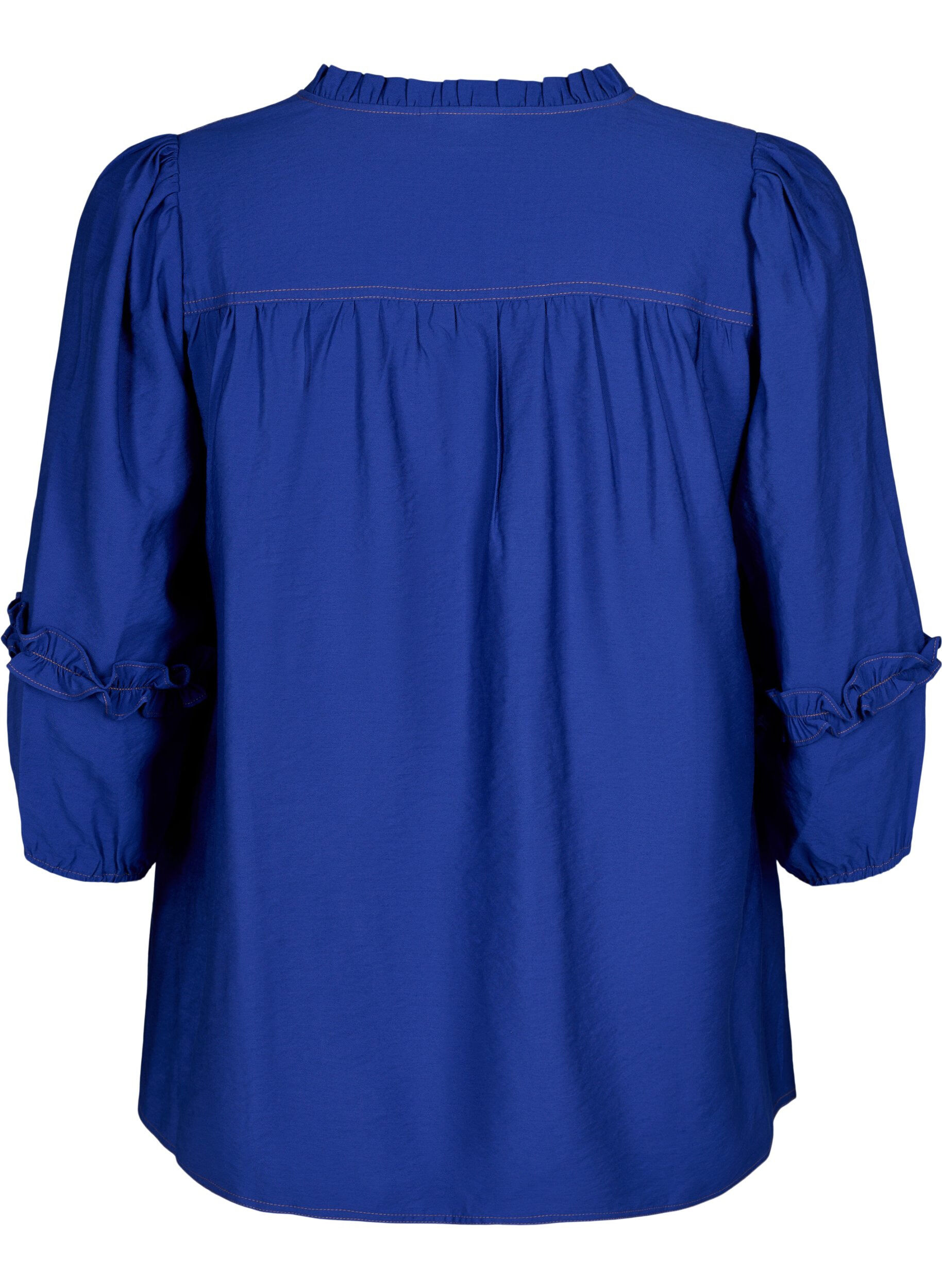 Zizzifashion Blouse with ruffles, Surf the web, Packshot image number 1