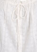 Sleeveless blouse with broderie anglaise and ruffles, Vanilla, Packshot image number 2