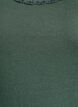 Top with lace trim, Green, Packshot image number 2