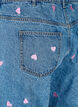 Mille mom fit jeans with embroidery, Light Blue, Packshot image number 3