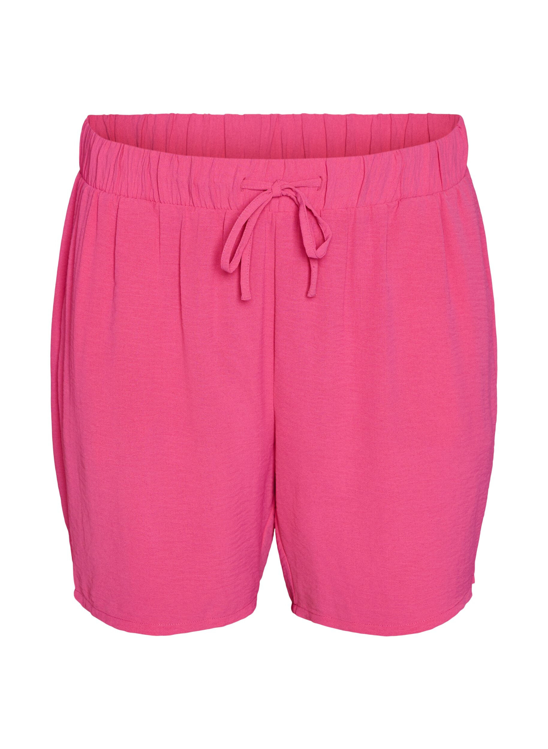 ZizzifashionShorts with pockets and elastic waistband, Rose, Packshot image number 0