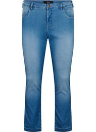 Slim fit Emily jeans with normal waist, Light blue, Packshot