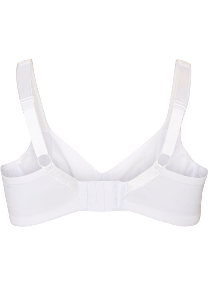 Minimizer bra with padded straps, White, Packshot image number 1