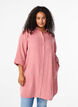 Long shirt in cotton muslin, Old Rose, Model image number 0