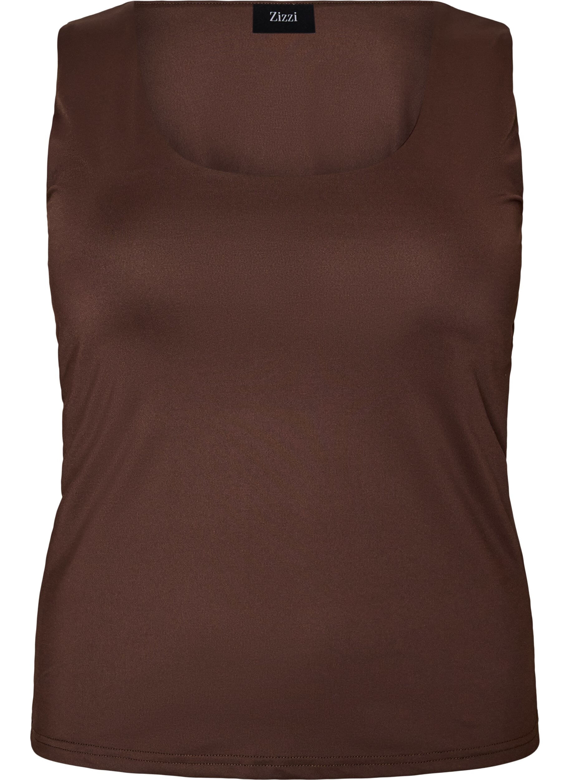 Fitted basic top with reversible function