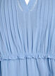 3/4 sleeve cotton dress with ruffles, Light Blue, Packshot image number 2
