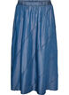 Denim-look maxi skirt in TENCEL&trade; Lyocell, Blue, Packshot image number 0