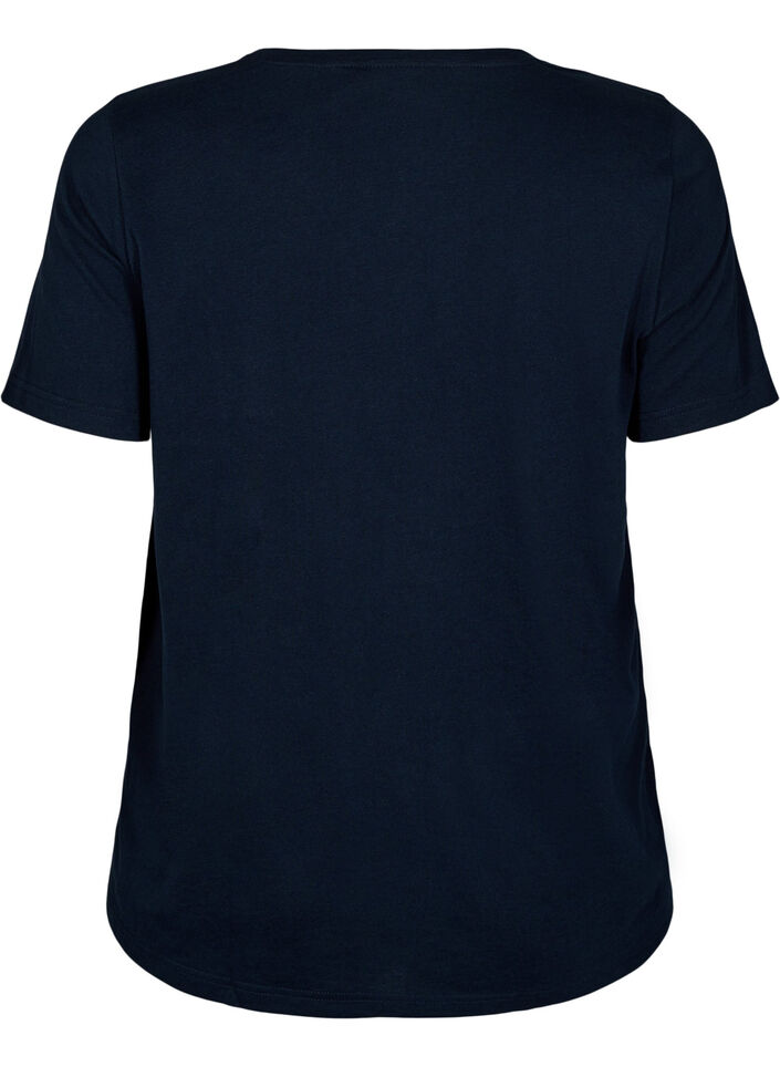 FLASH - T-shirt with motif, Blue, Packshot image number 1