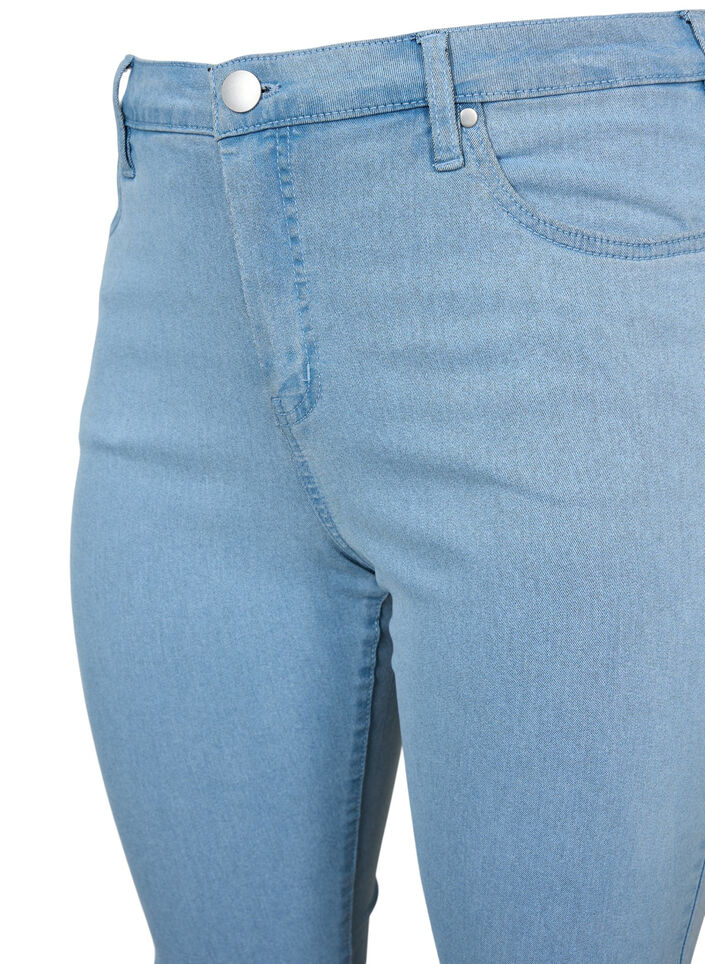 High-waisted super slim Amy jeans , Light Blue, Packshot image number 2