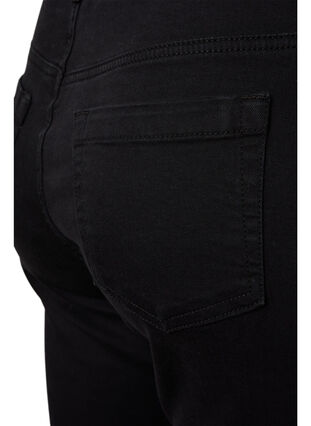 High-waisted Ellen bootcut jeans, Black, Packshot image number 3