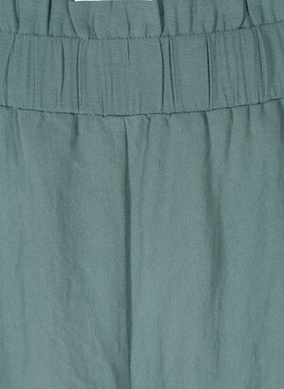 Loose viscose shorts, Balsam Green, Packshot image number 2