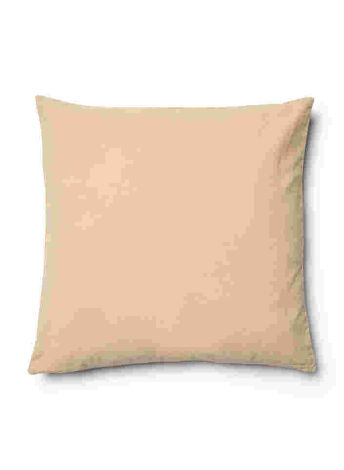 Cotton pillowcase, Light Taupe, Packshot image number 0