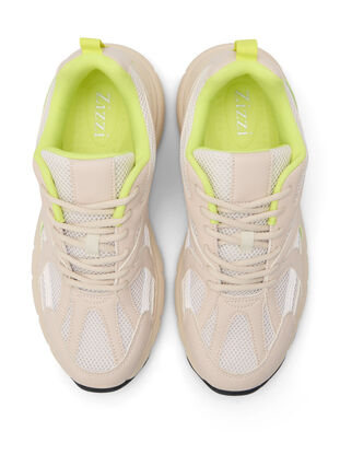 Wide fit trainers , Tapioca, Packshot image number 2