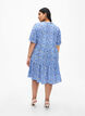 FLASH - Printed A-line dress, White Blue AOP, Model image number 1