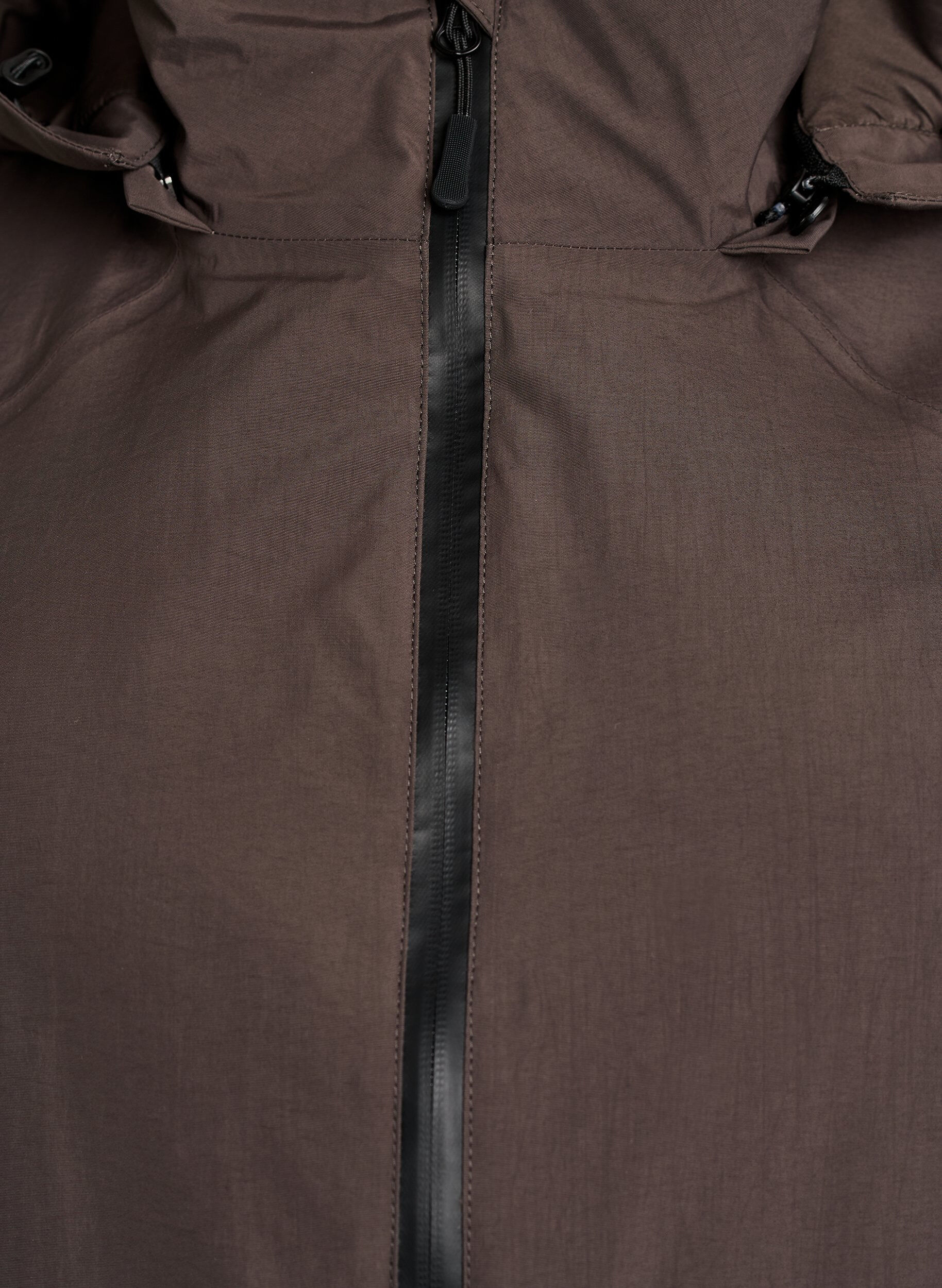 ZizzifashionWaterproof winter jacket with detachable hood, Brown, Packshot image number 2