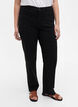 Classic viscose blend trousers, Black, Model image number 3