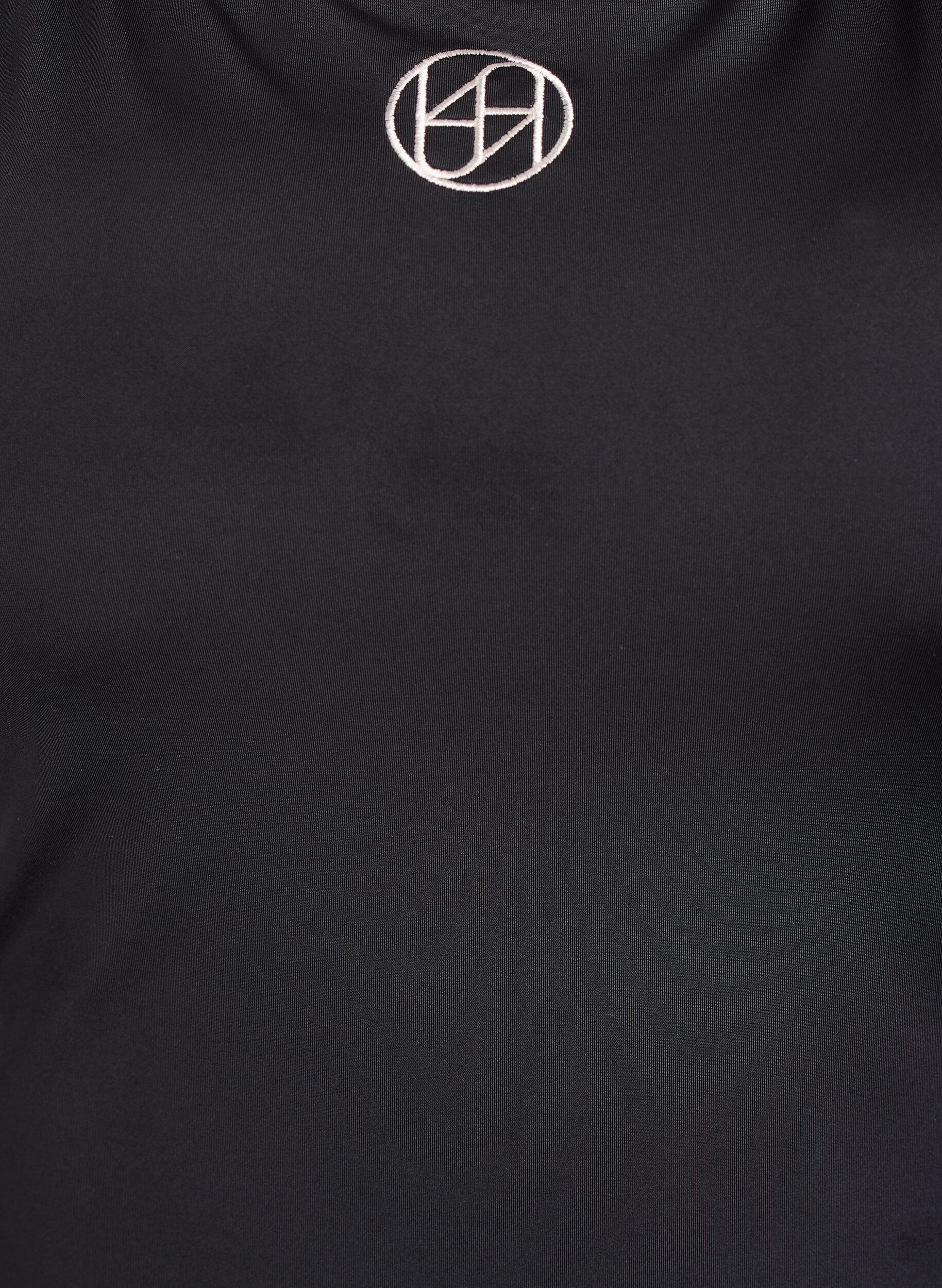 ZizzifashionSports swimsuit with contrast trim and criss-cross straps, Black, Packshot image number 2