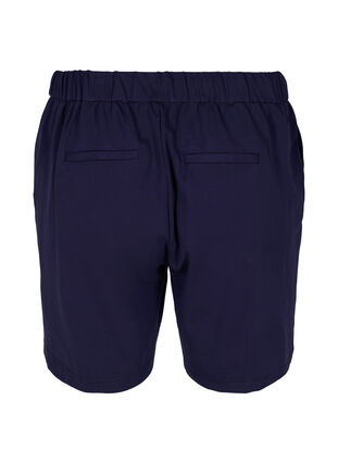 Loose shorts with drawstring and pockets, Navy Blazer, Packshot image number 1