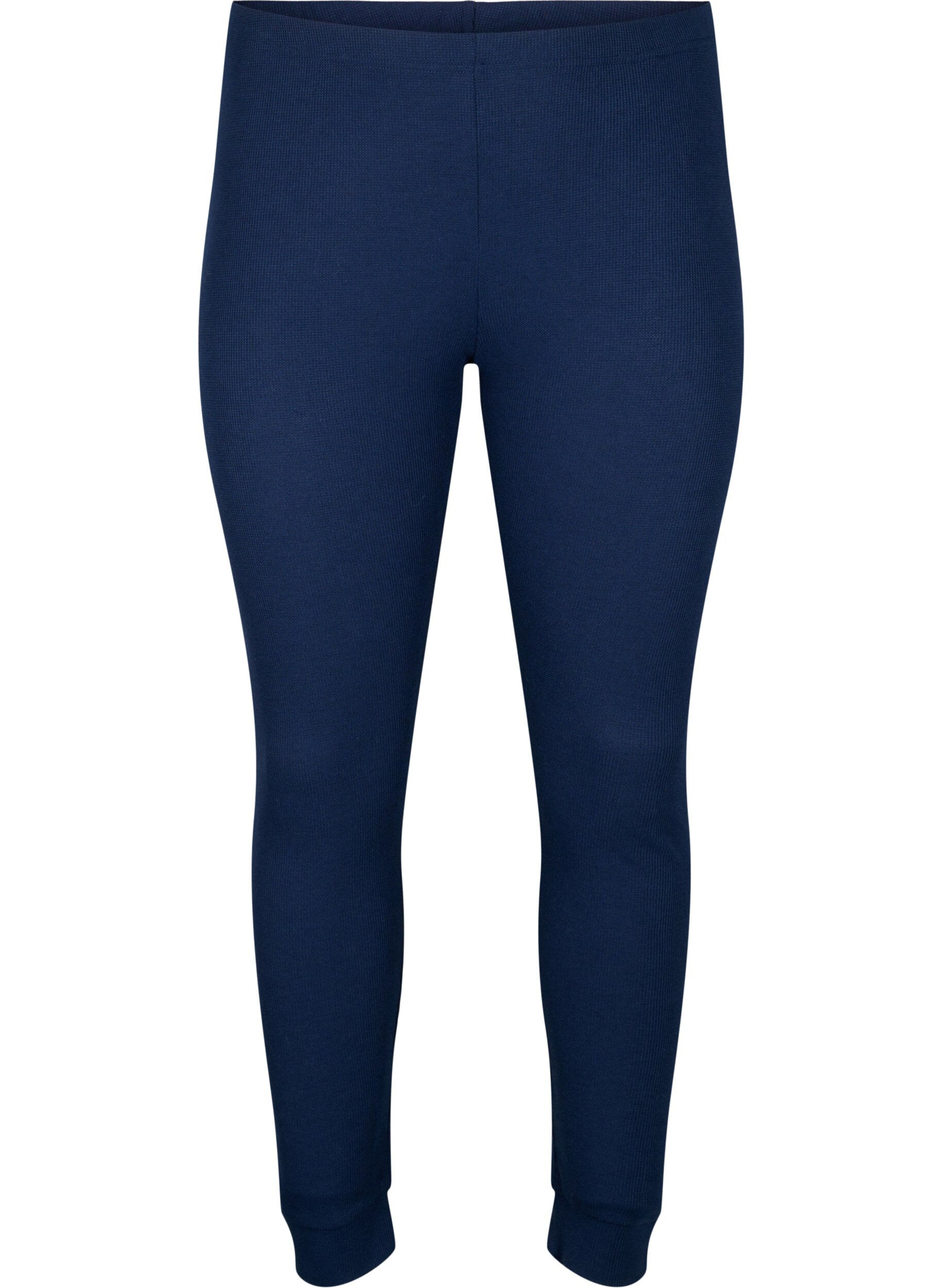 Zizzifashion Tight-fitting night pants, Navy Blazer, Packshot image number 0