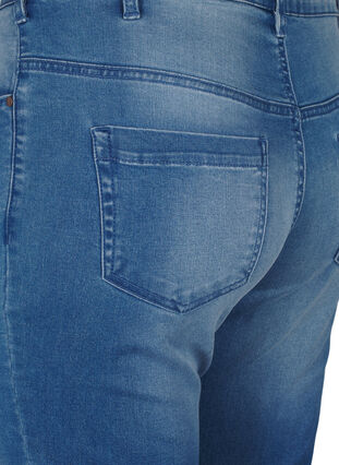 Slim fit Emily jeans with normal waist, Light blue, Packshot image number 3
