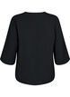 Blouse with 3/4 sleeves, Black, Packshot image number 1