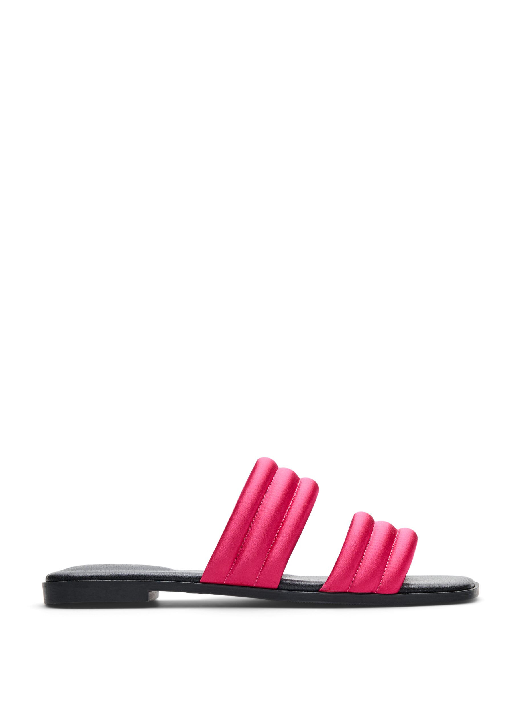 Zizzifashion Sandal with padded straps, Pink, Packshot image number 0