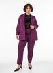 Classic blazer with button fastening, Purple, Model image number 1