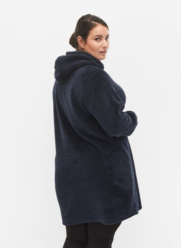 Teddy dress with hood, Night Sky, Model image number 1