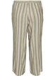 Wide-leg linen and viscose trousers, Vanilla, Packshot image number 1
