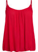 Strap top in viscose, Red, Packshot image number 0