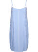 FLASH - Striped strap dress in viscose, L. Blue White Stripe, Packshot image number 1