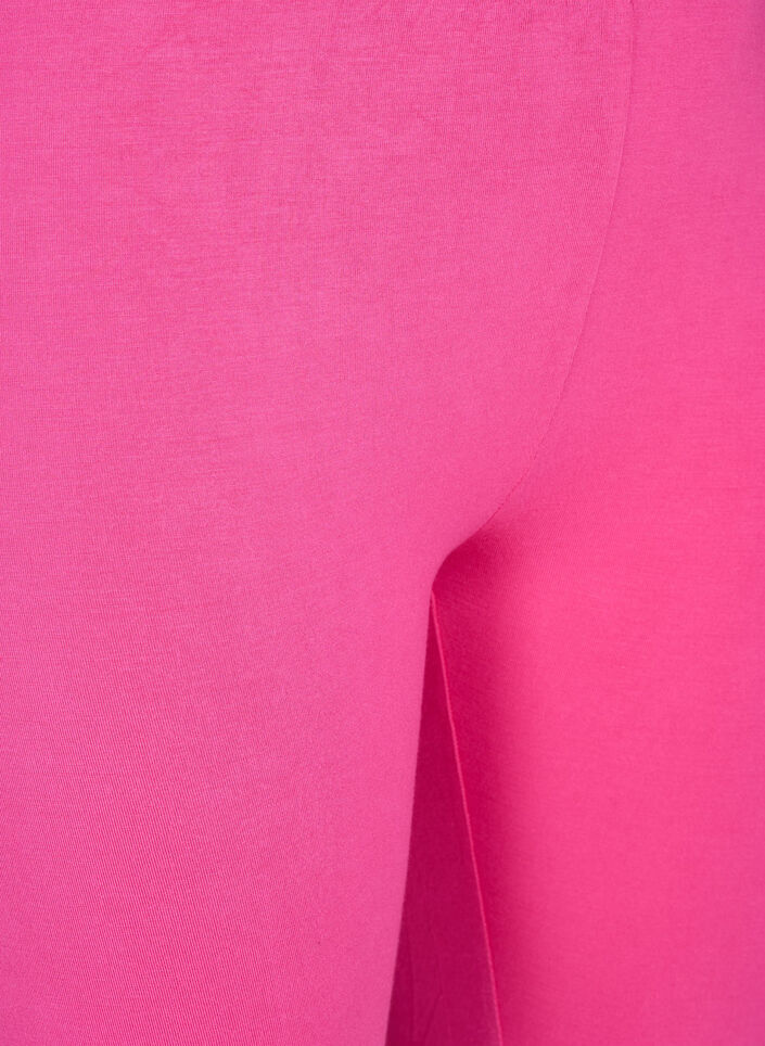 Plain-coloured basic bike shorts, Pink, Packshot image number 2