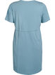 FLASH - Short T-shirt dress with tie belt, Blue, Packshot image number 1